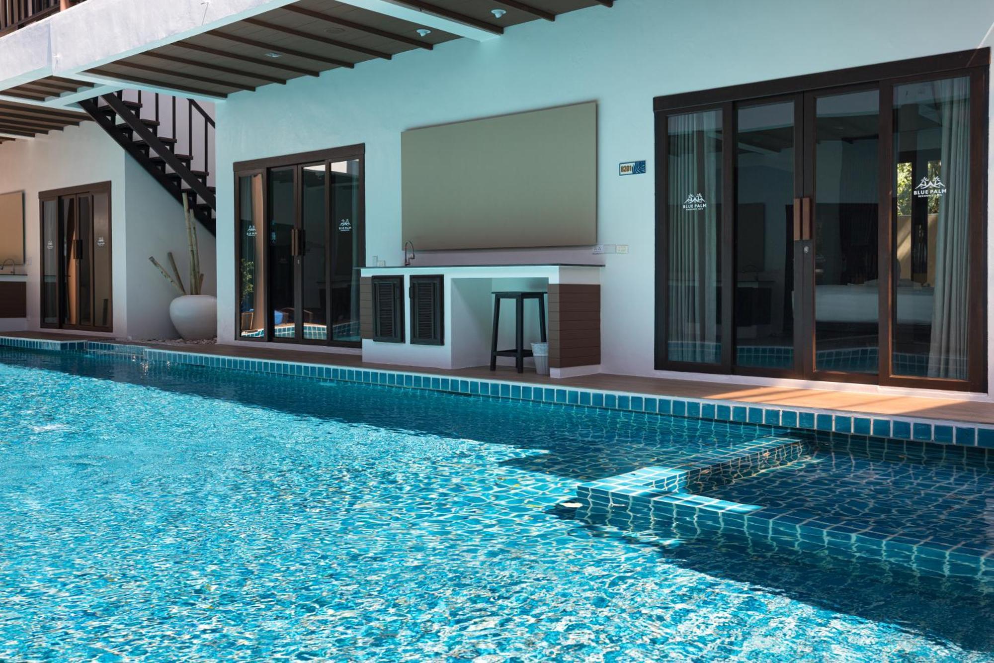 Blue Palm Residence Kata Bagian luar foto