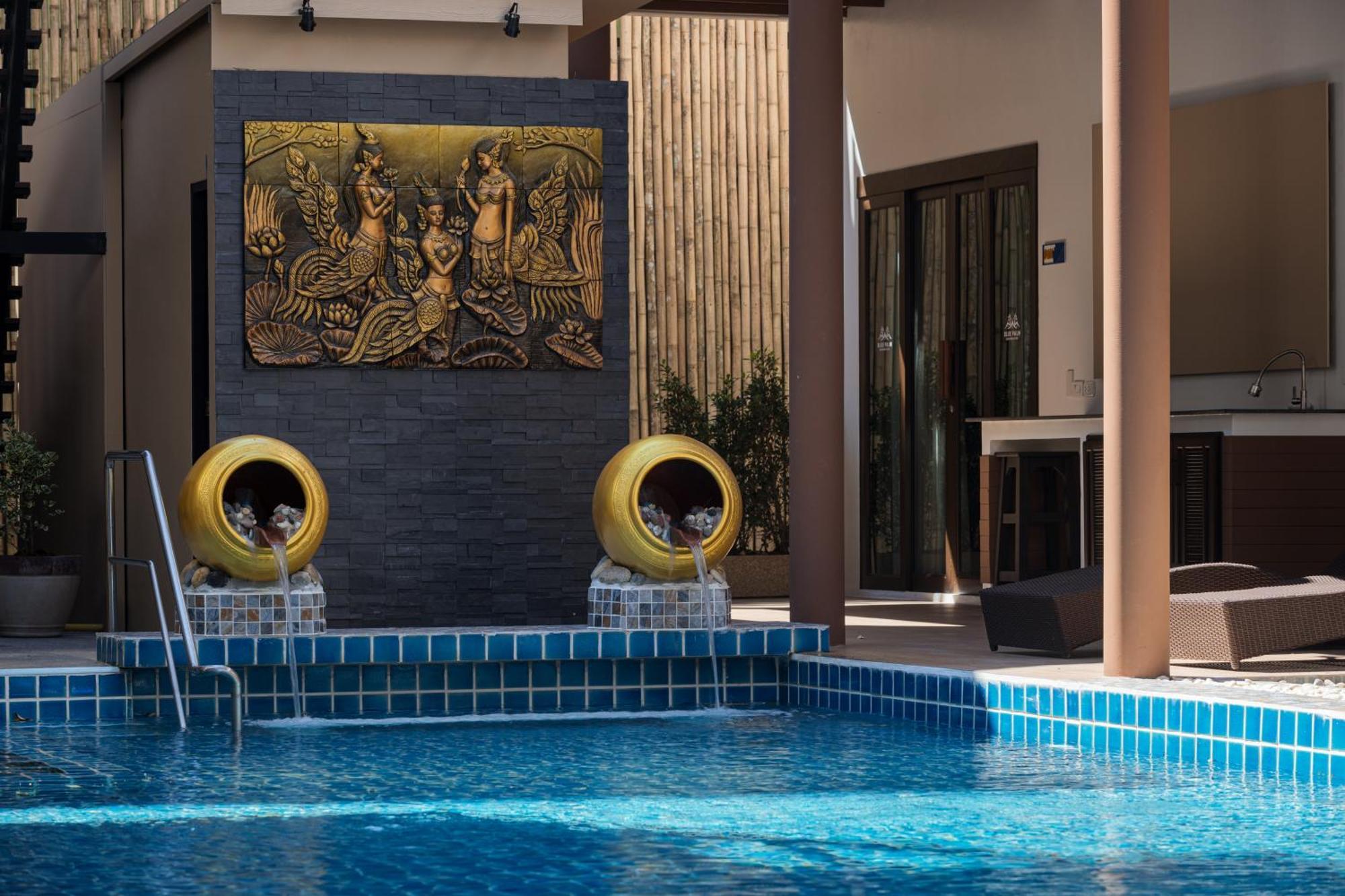 Blue Palm Residence Kata Bagian luar foto