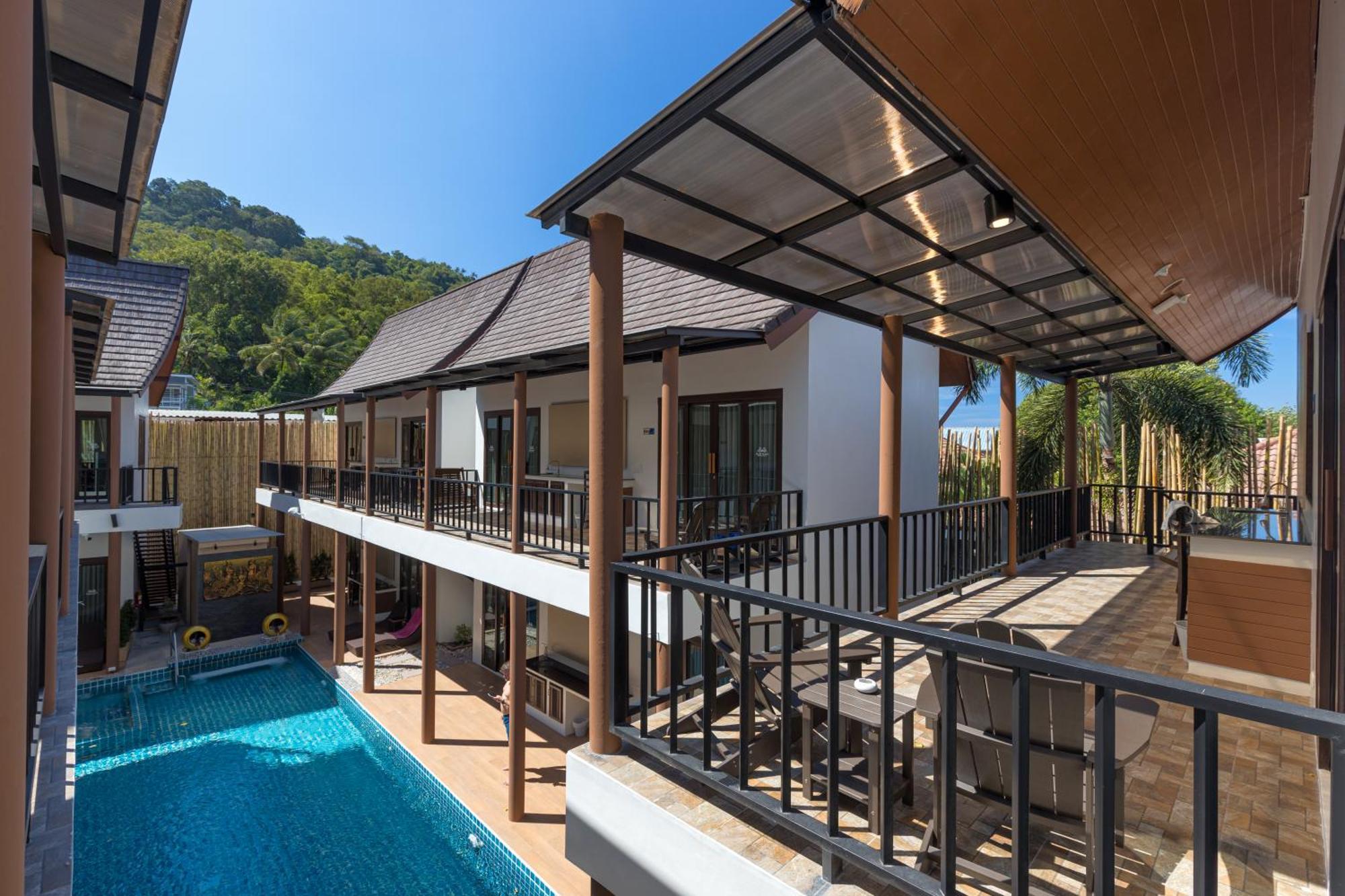 Blue Palm Residence Kata Bagian luar foto